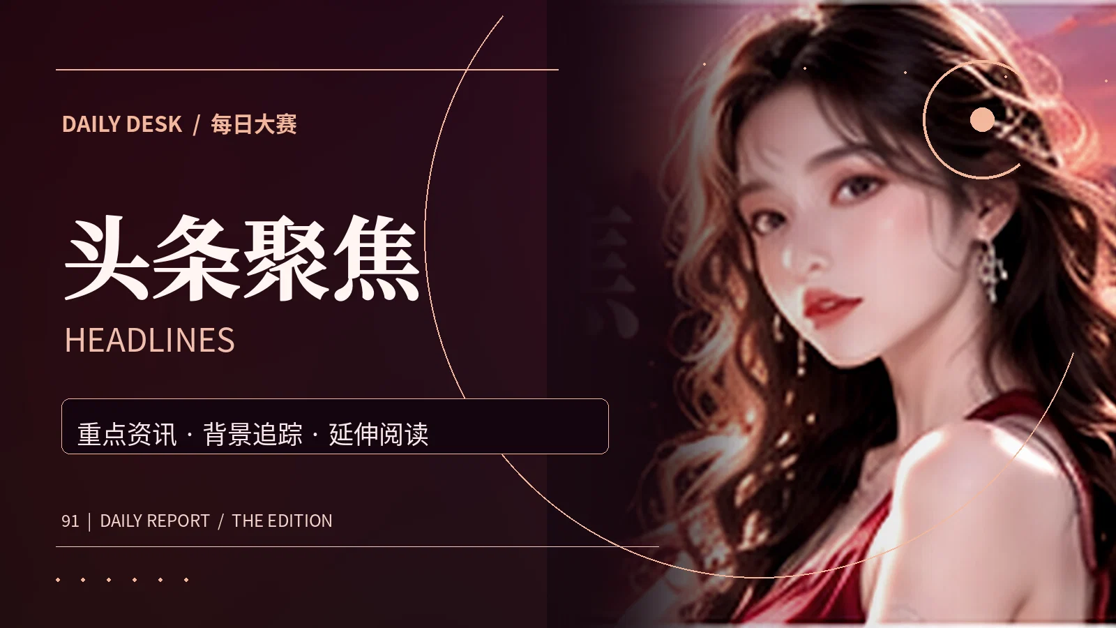潮流速写主题配图